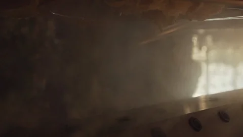 Kitchen steaming Stock Footage 85832591