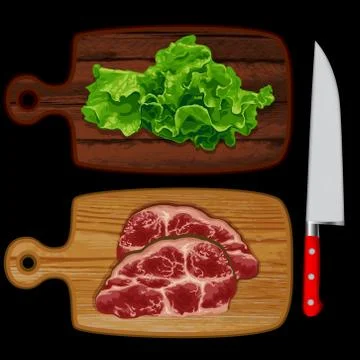 Kitchen Still Life Stock Illustration