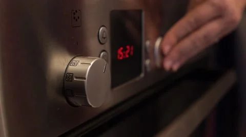 Kitchen stove operation in slow motion Stock Footage 49076343