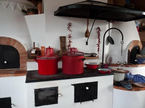 Kitchen stove Stock Photos