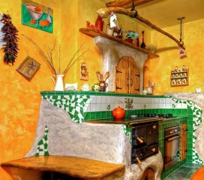 Kitchen stove Stock Photos