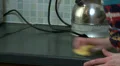 Kitchen table being washed HD Footage