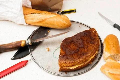Kitchen table Stock Photos