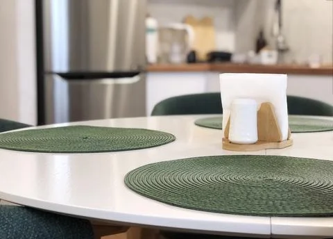 Kitchen table Stock Photos