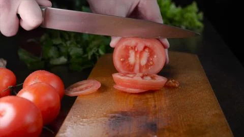 Kitchen table with vegetables. Stock Photos