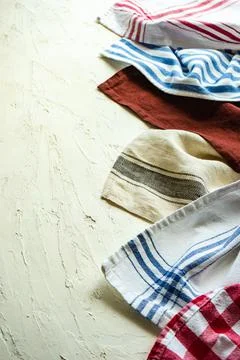 Kitchen textile towel Stock-Fotos