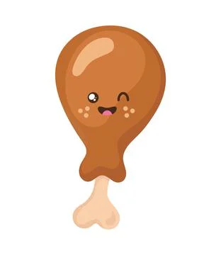 Kitchen thigh kawaii character Stock Illustration
