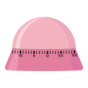 Kitchen timer, color vector isolated illustration Stock Illustration