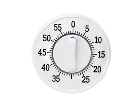 Kitchen timer isolated 스톡 사진