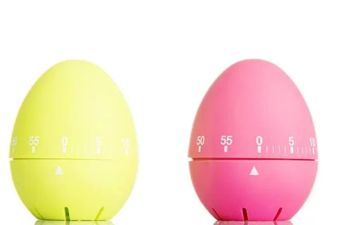 Kitchen timer Kitchen timer isolated on white background Copyright: xZoona... Foto stock