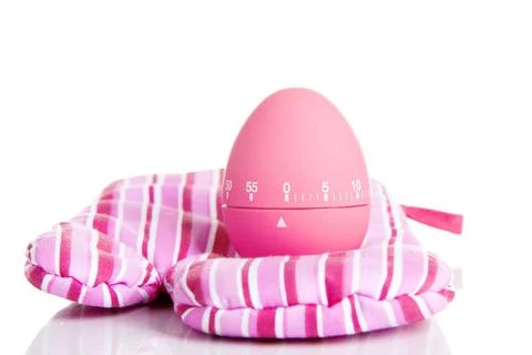 Kitchen timer Kitchen timer isolated on white background Copyright: xZoona... Foto stock