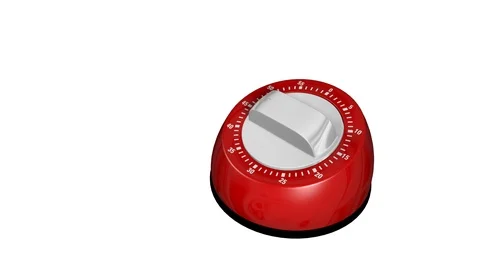 Kitchen Timer. Looped. Alpha Channel Included. Easy to use. Stock Footage 90947118