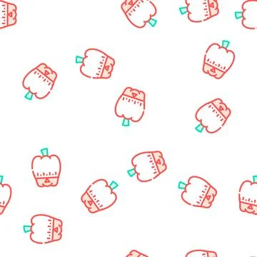 Kitchen timer vector seamless pattern Illustrazione stock