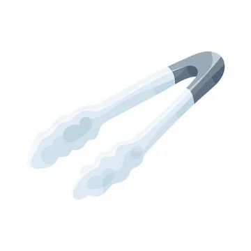 Kitchen tongs Stock Illustration