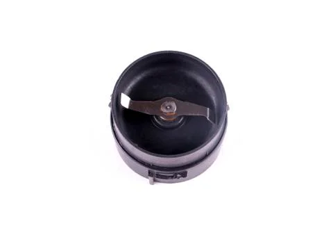 Kitchen tool grinder over the white background. Stock Photos