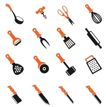Kitchen tools Stock Illustration