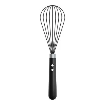 Kitchen Tools Whisk Isolated On A White Background. Vector Illustration. Stock Illustration