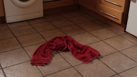 Kitchen towel concept. Towel. Kitchen. Stock Footage 147880768