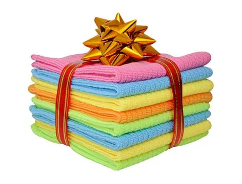Kitchen towels Stock Photos