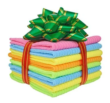 Kitchen towels Stock Photos