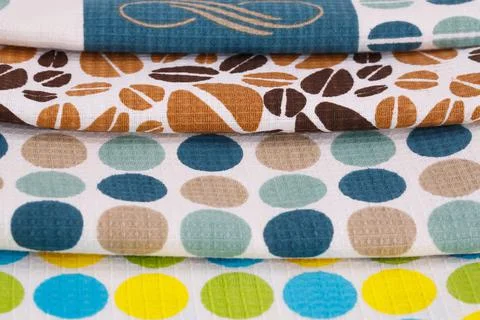 Kitchen towels Stock Photos