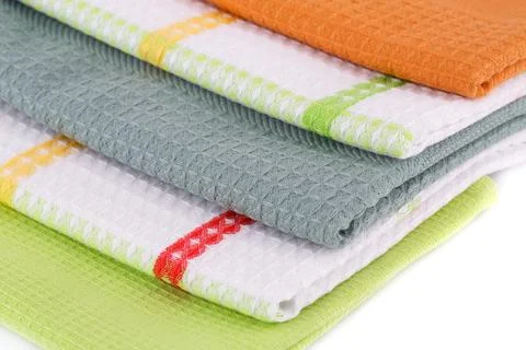 Kitchen towels Stock Photos