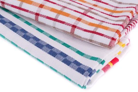 Kitchen towels Stock Photos