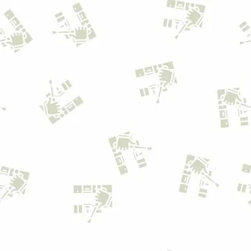 Kitchen unit repairs glyph vector seamless pattern Stock Illustration