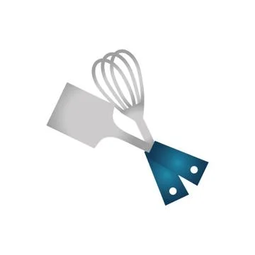 Kitchen utensil for cook Stock Illustration