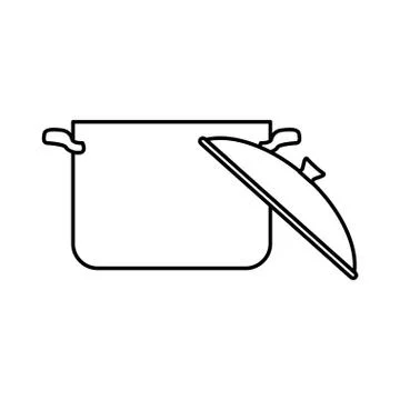Kitchen utensil for cook Stockillustratie