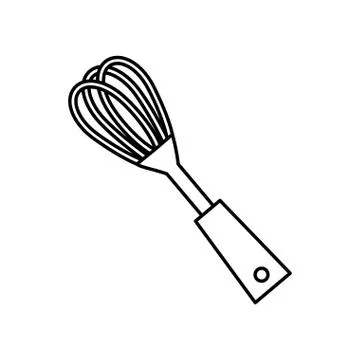 Kitchen utensil for cook Illustrazione stock