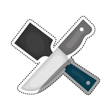 Kitchen utensil for cook Illustrazione stock