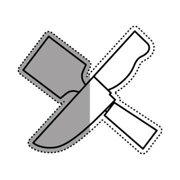 Kitchen utensil for cook Illustrazione stock