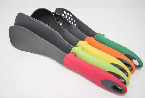 Kitchen utensil set Stock Photos