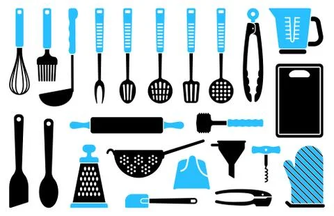Kitchen Utensils Stock Illustration