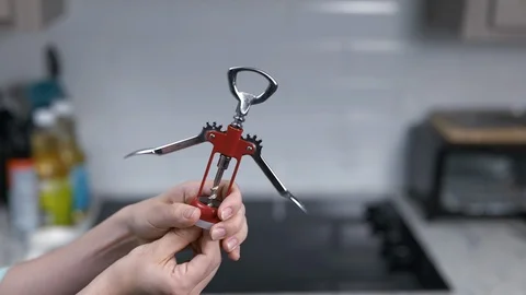 Kitchen Utensils with Stovetop as backdrop Stock Footage 120661209