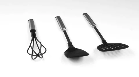 Kitchen Utensils Zoom In HD Stock Footage 40715107