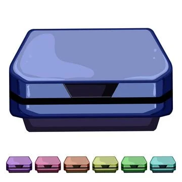 Kitchen waffle iron cartoon vector graphic Illustrazione stock