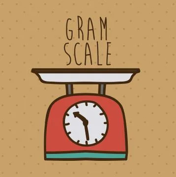 Kitchen ware design over brown background, vector illustration Stock Illustration