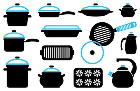 Kitchen ware Stock Illustration