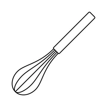 Kitchen whisk icon Stock Illustration