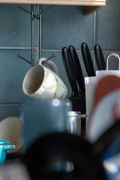 Kitchen worktop Stock Photos