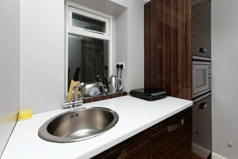 Kitchenette counter Stock Photos