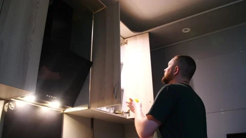 Kitchenware drying rack Stock Footage 237519884