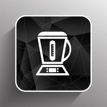 Kitchenware electric juicer squeezer kitchen maker icon Stock Illustration