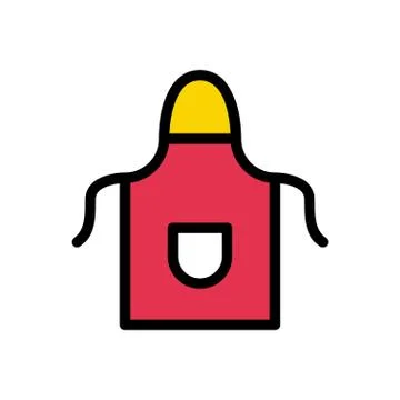 Kitchenware flat color icon Stock Illustration