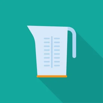 Kitchenware measuring cups Stock Illustration