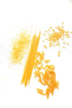 Kitchenware set of wooden spoon and fork on white background. Foto stock