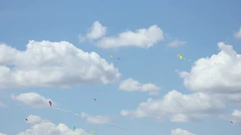 Kite 01 Stock Footage