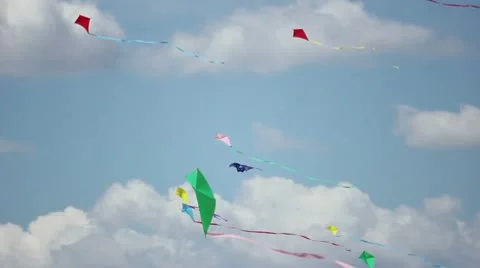 Kite 05 Video stock 10890882